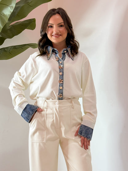MAGLIA GIOIELLO DENIM