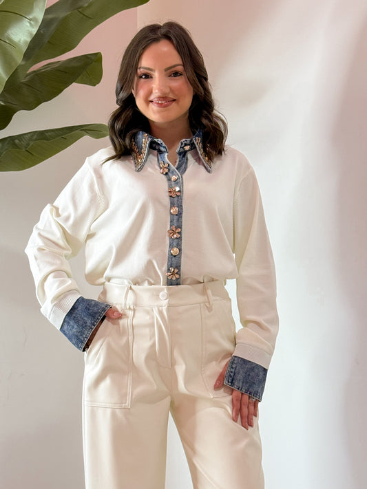MAGLIA GIOIELLO DENIM