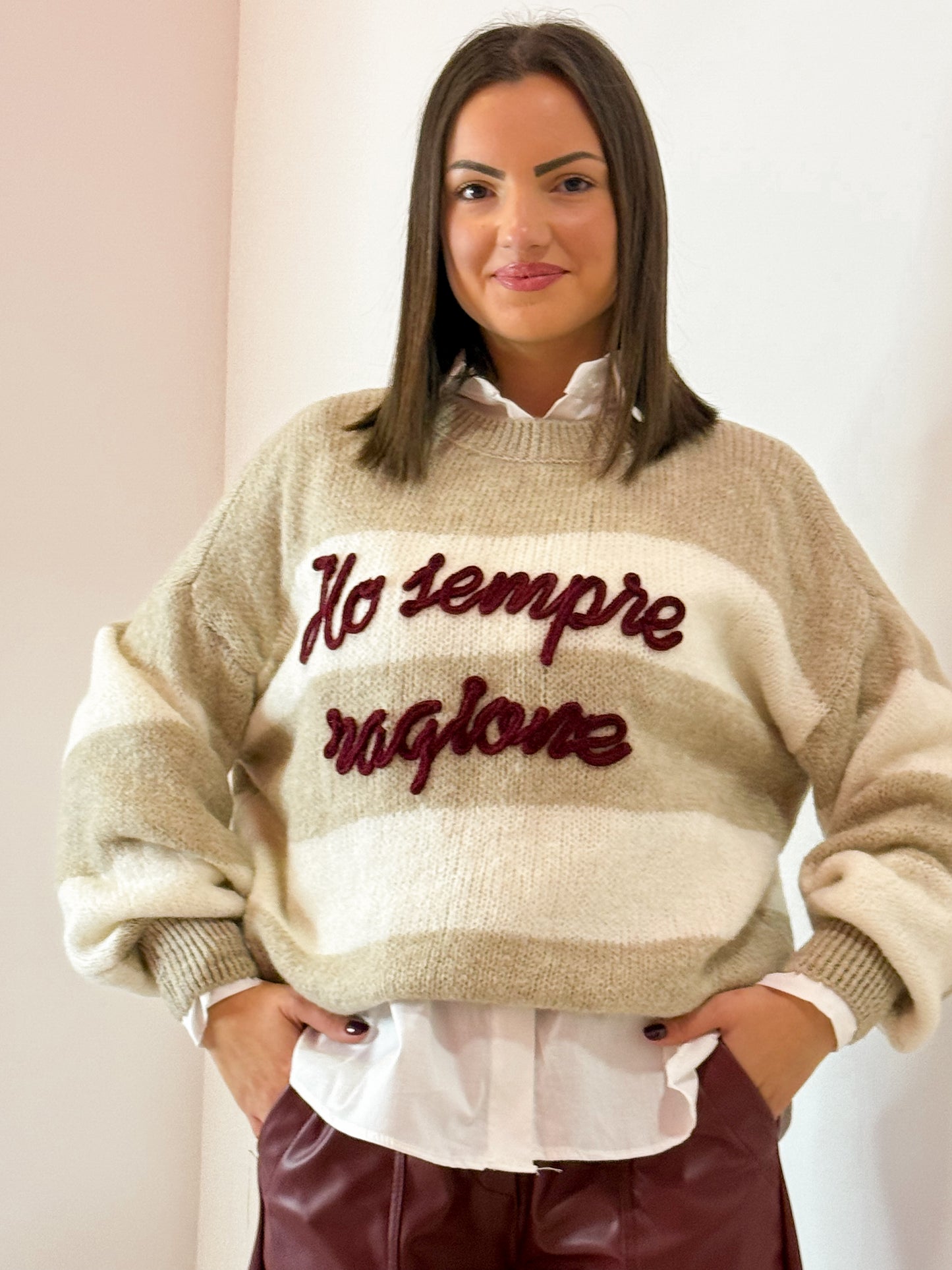 PULL RAGIONE 2 COLORI