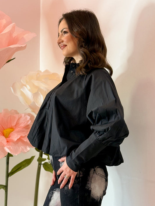 CAMICIA DELICATA NERA