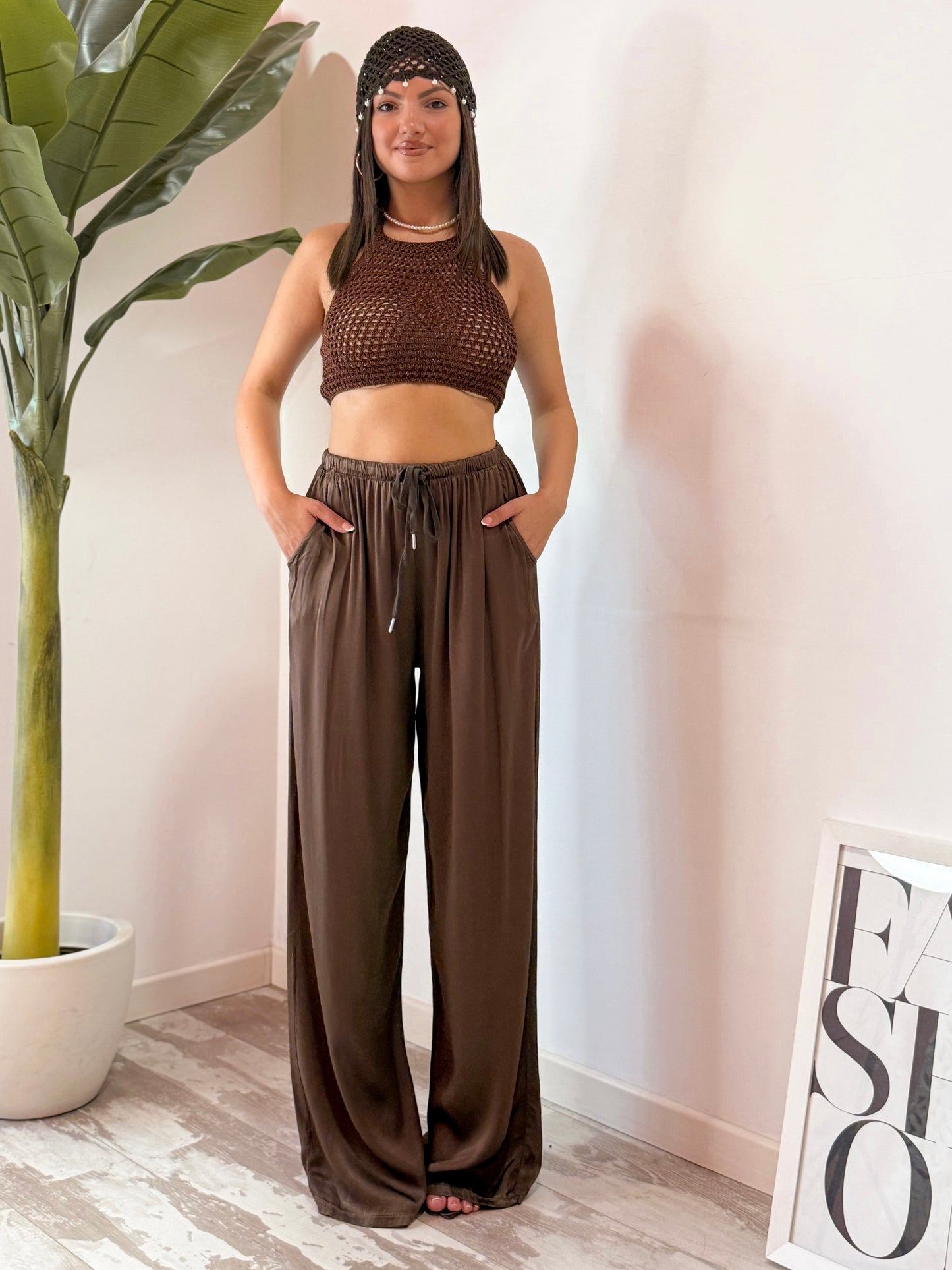 PANTALONE SATIN 5 COLORI