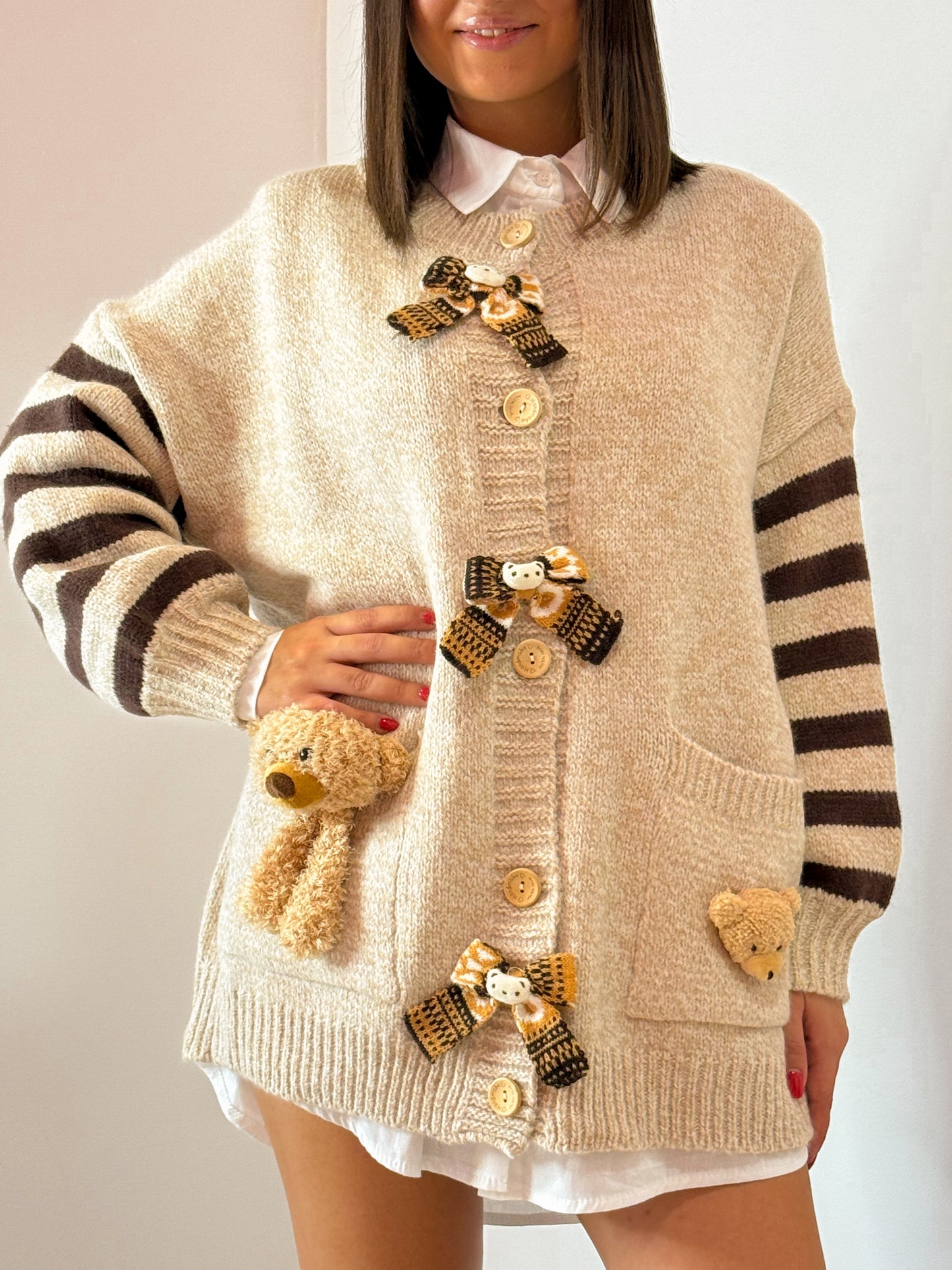 CARDIGAN TEDDY