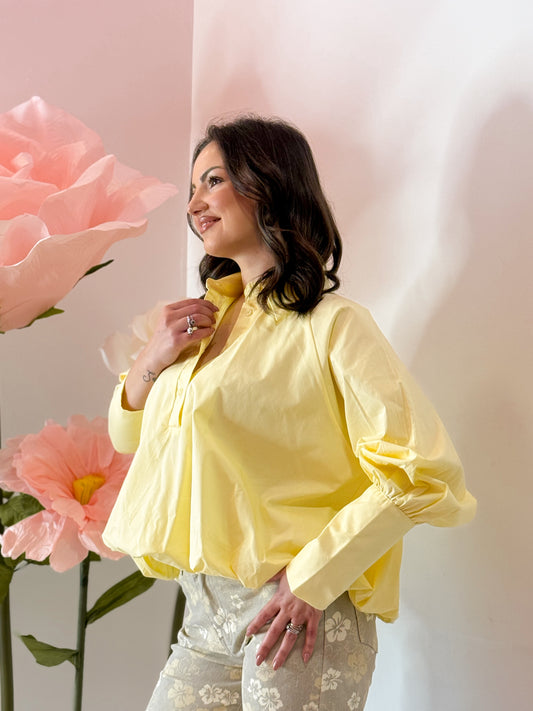 CAMICIA DELICATA GIALLA