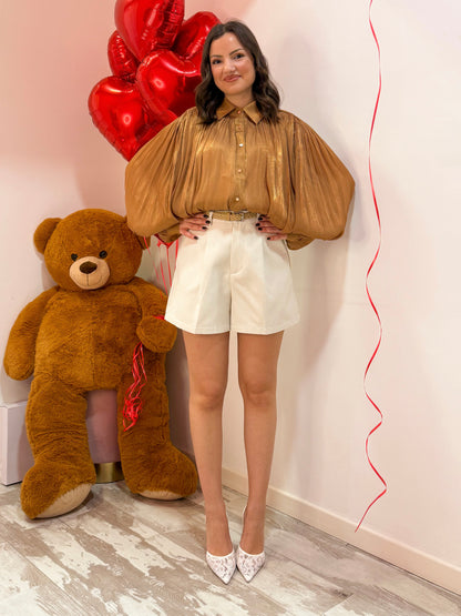 SHORTS CON TRECCIA