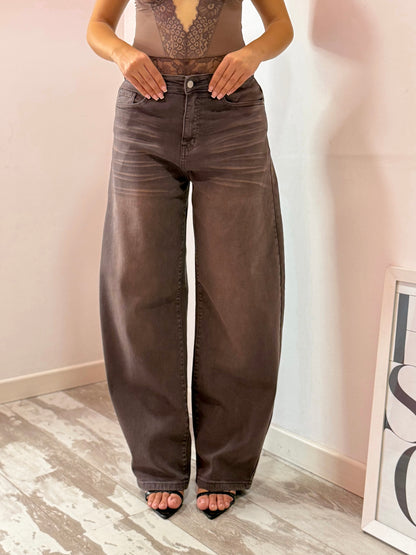 JEANS BALLOON MELANGE 303