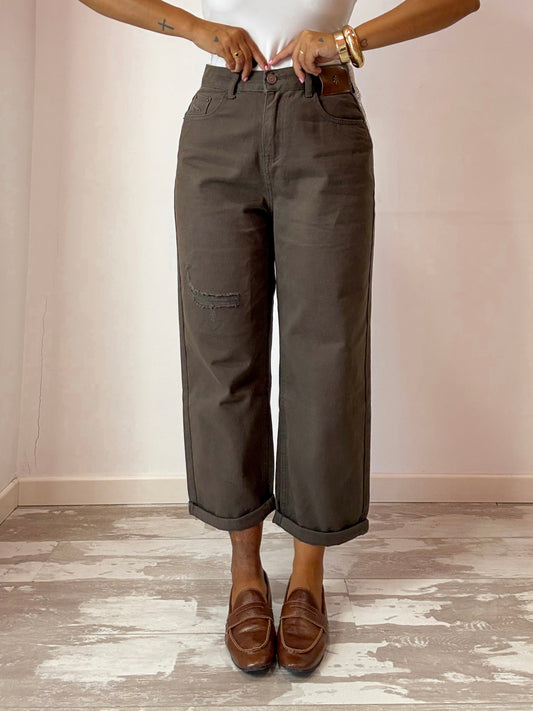 JEANS APE VERDE