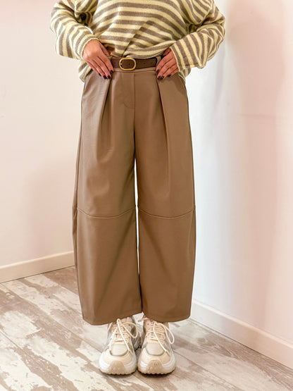 PANTALONE CAPRI TORTORA