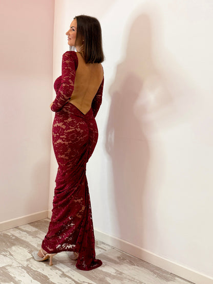 Dress lungo in pizzo