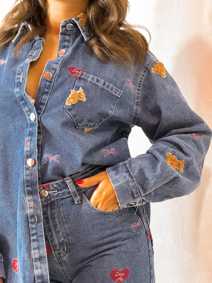CAMICIA TEDDY LOVE