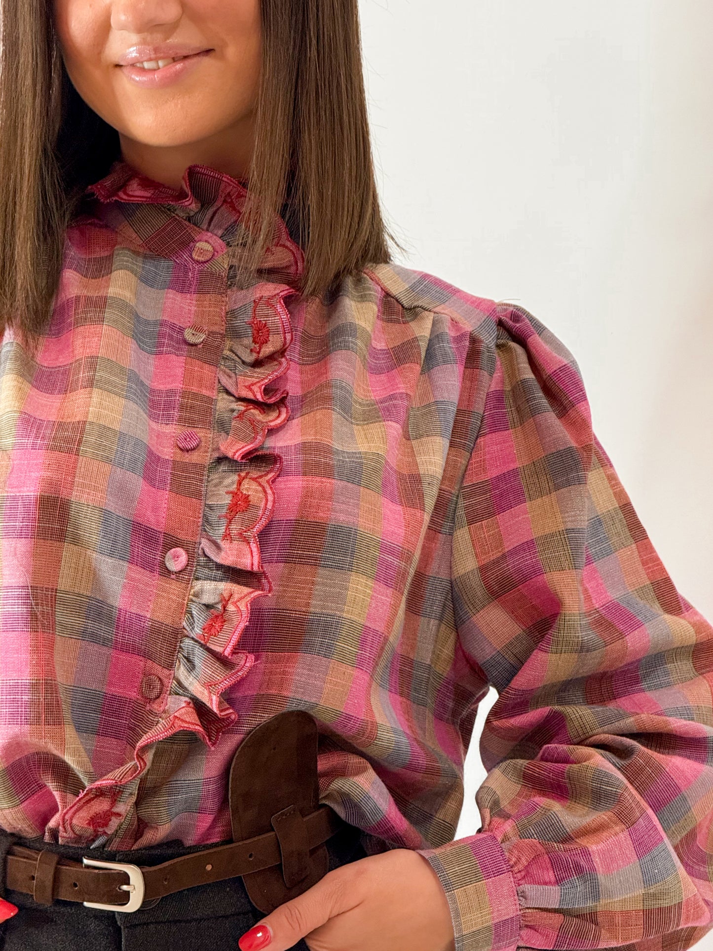 CAMICIA ROUGE FUCSIA