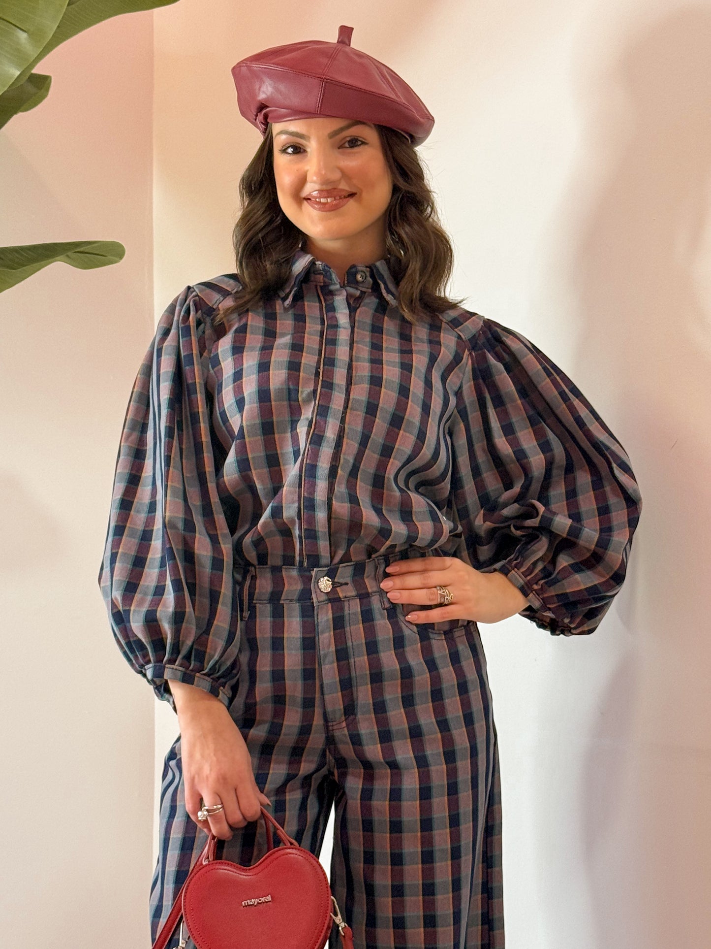 CAMICIA QUADRETTI SCURI