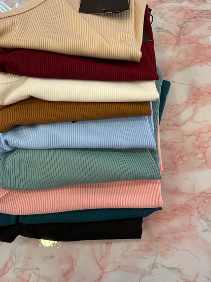 TOP CROP COSTINE 10 colori