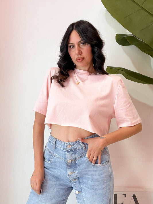 TSHIRT CROP 3 COLORI