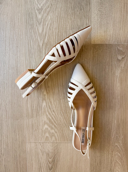 Scarpa bassa bianca