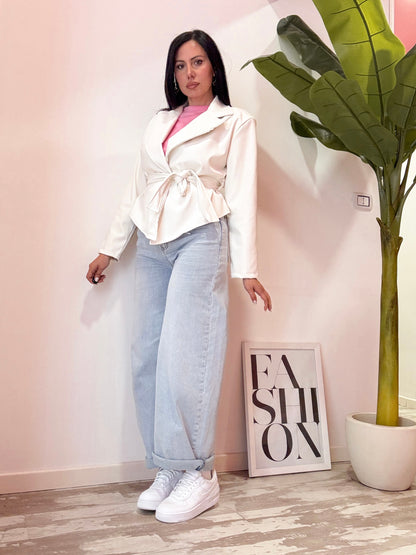 GIACCHINO SIMILPELLE BIANCO