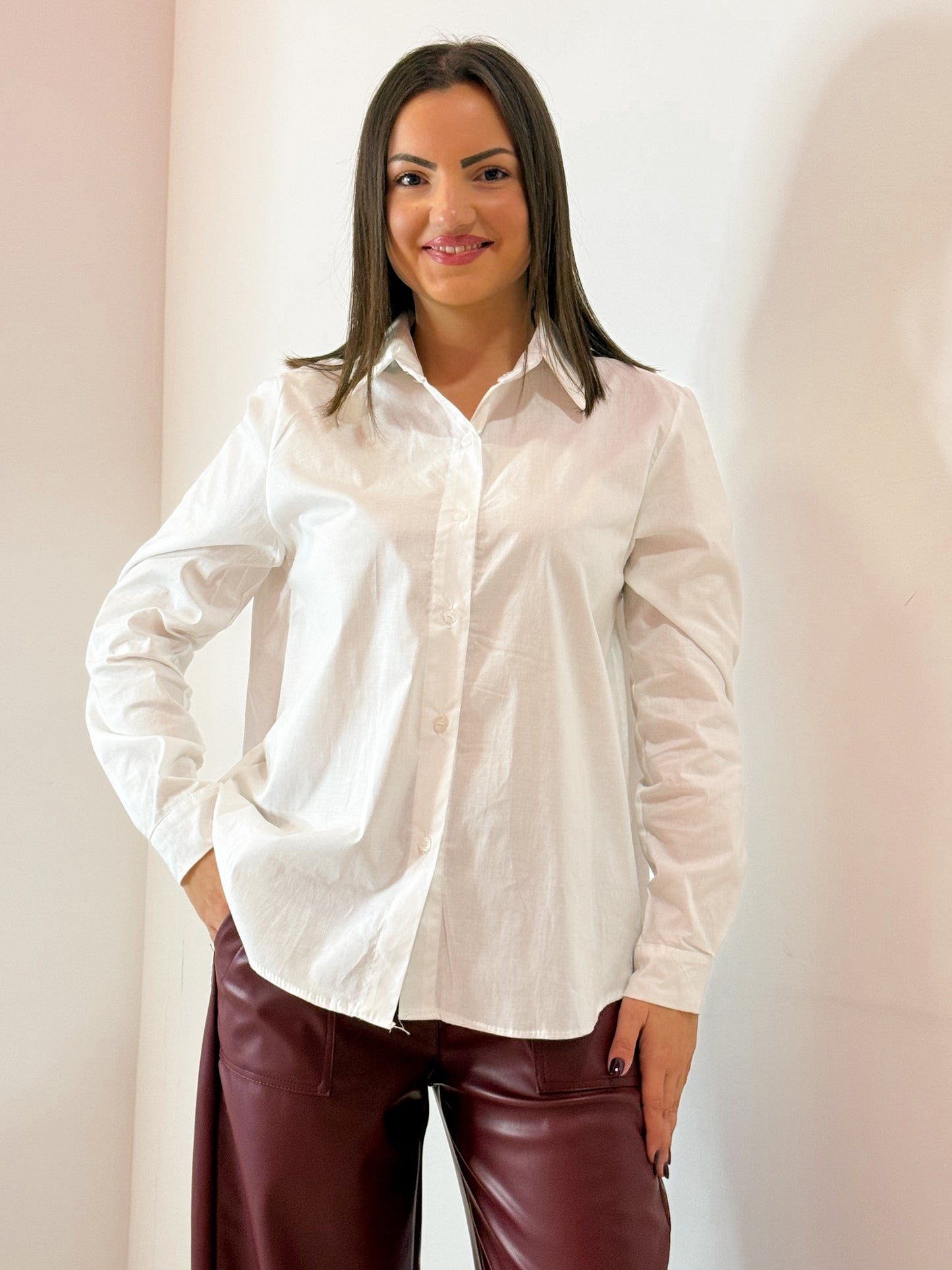 CAMICIA BASIC BIANCA