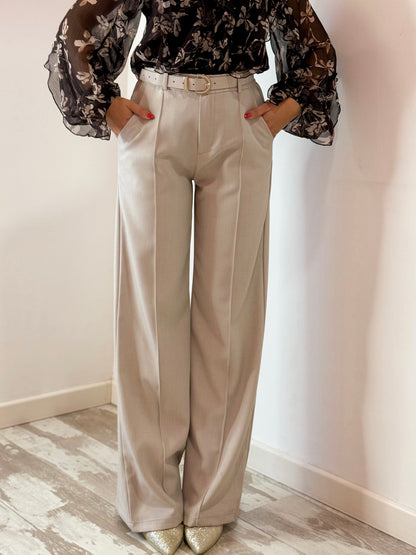 PANTALONE CLASSICO PANNA