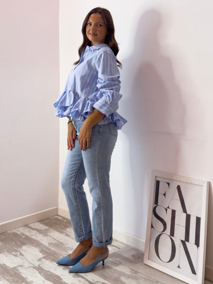CAMICIA RIGHE VOILANT