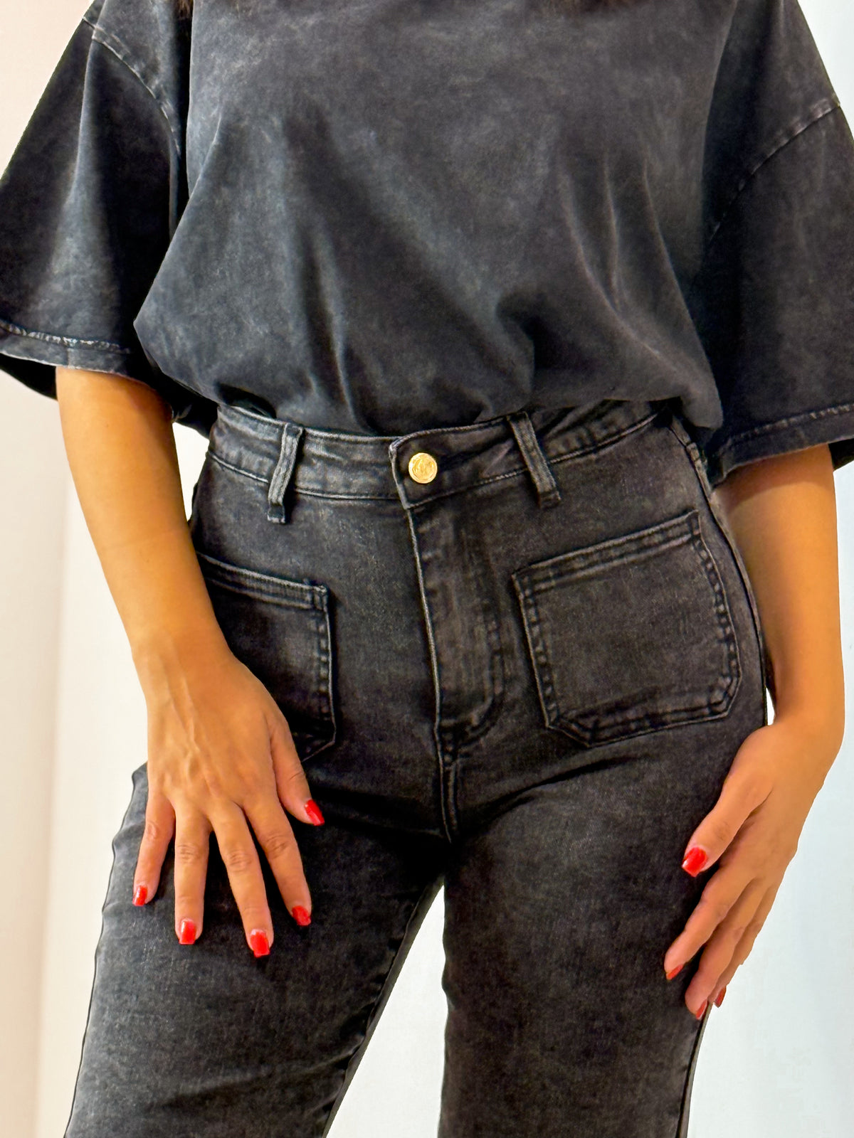 JEANS TASCHE SCURO