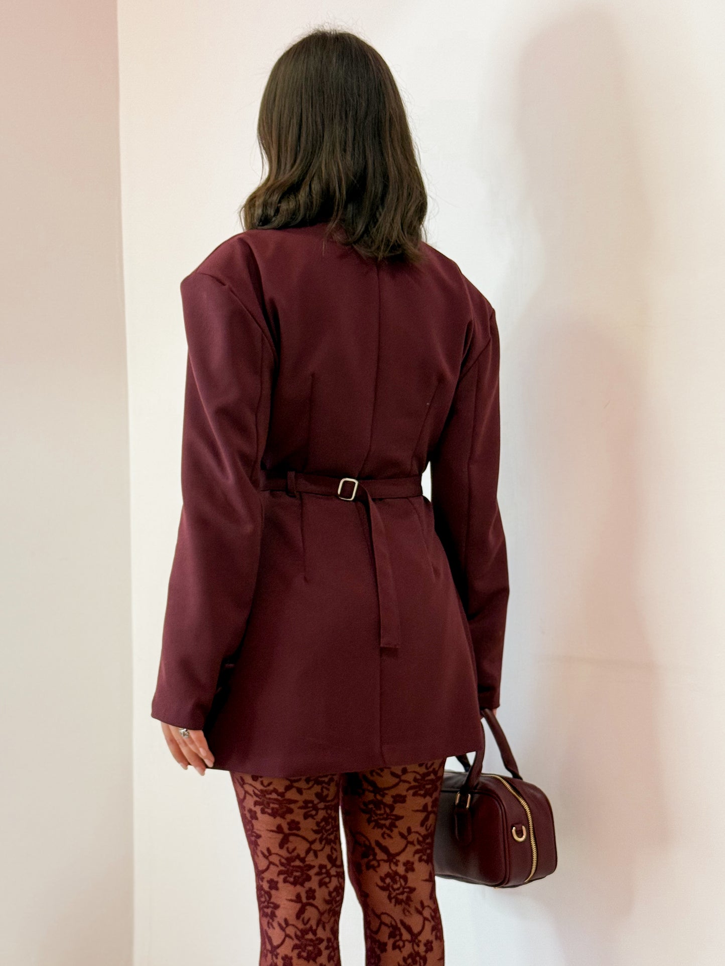 ABITO GIACCA BORDEAUX