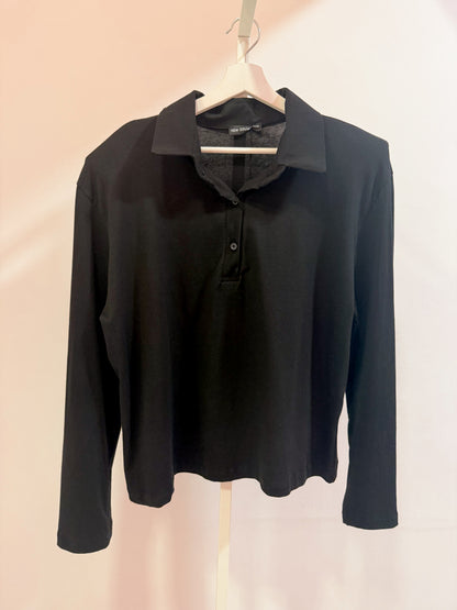 T-SHIRT COLLETTO OVER 3 COLORI