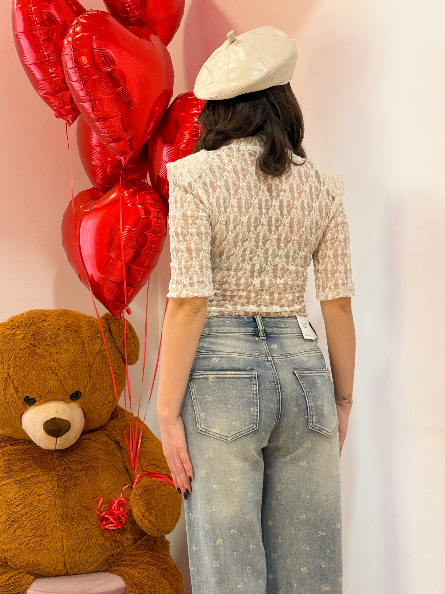 JEANS FIORE SABBIATO