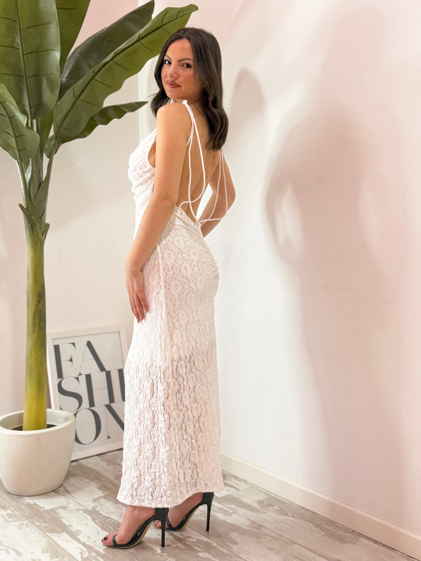 DRESS MERLETTO 2 COLORI