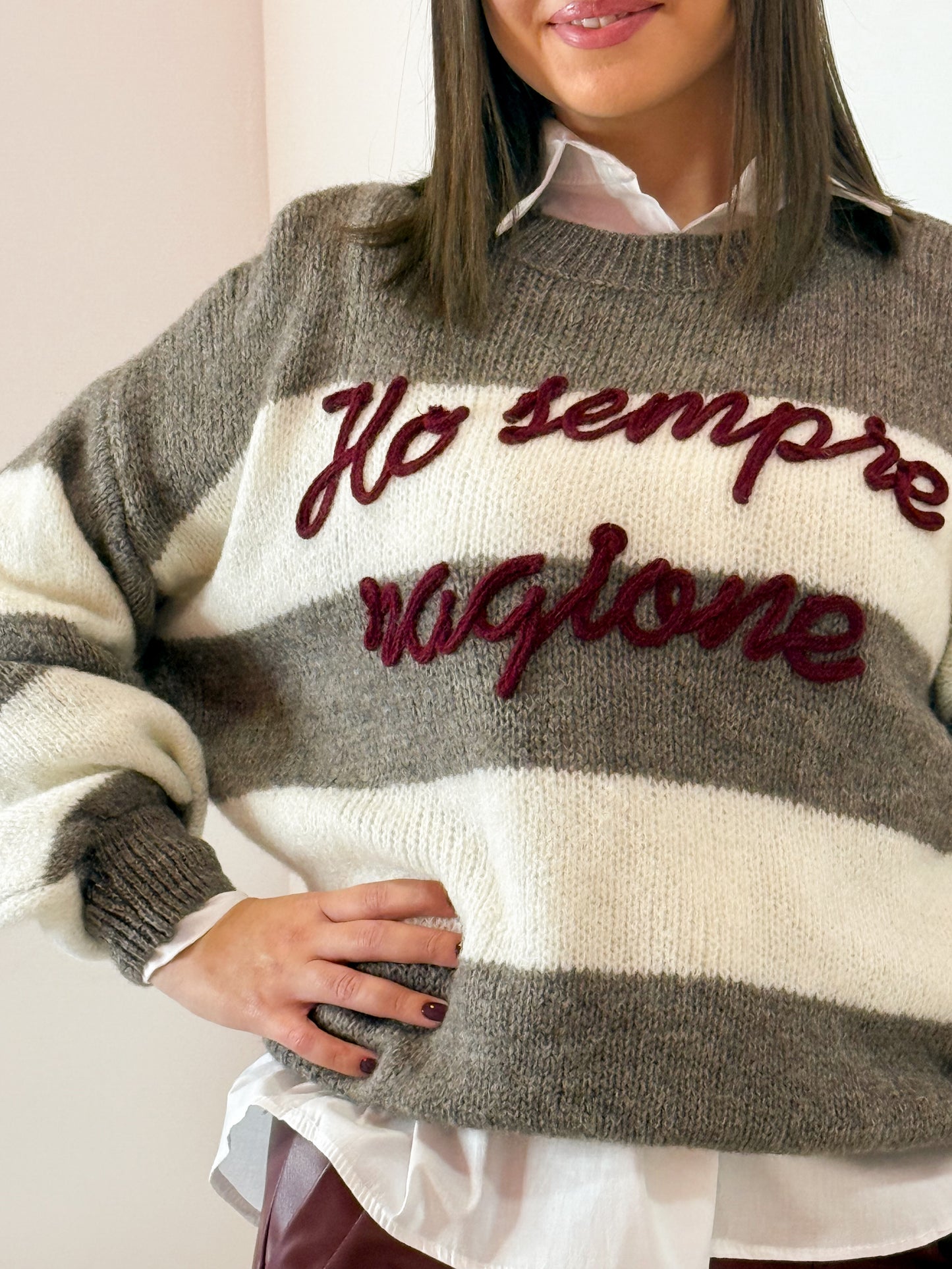 PULL RAGIONE 2 COLORI