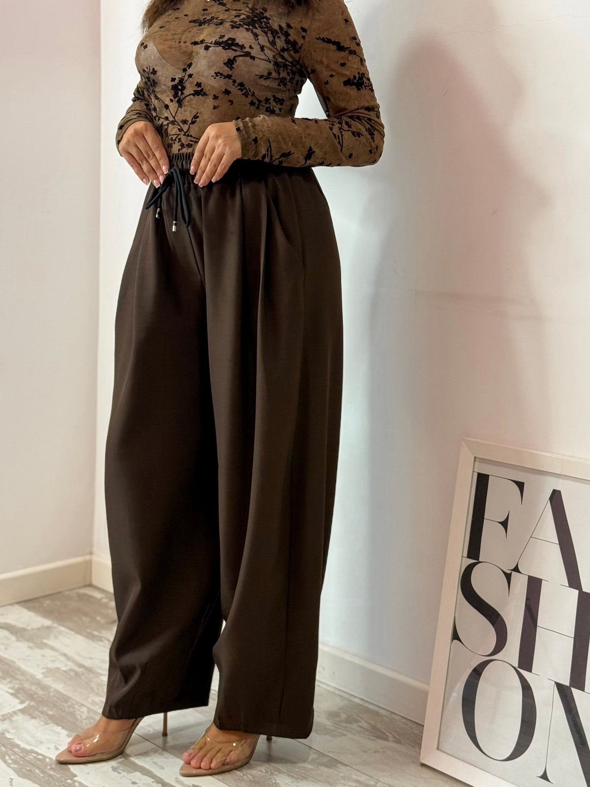 PANTALACCIO MARRONE