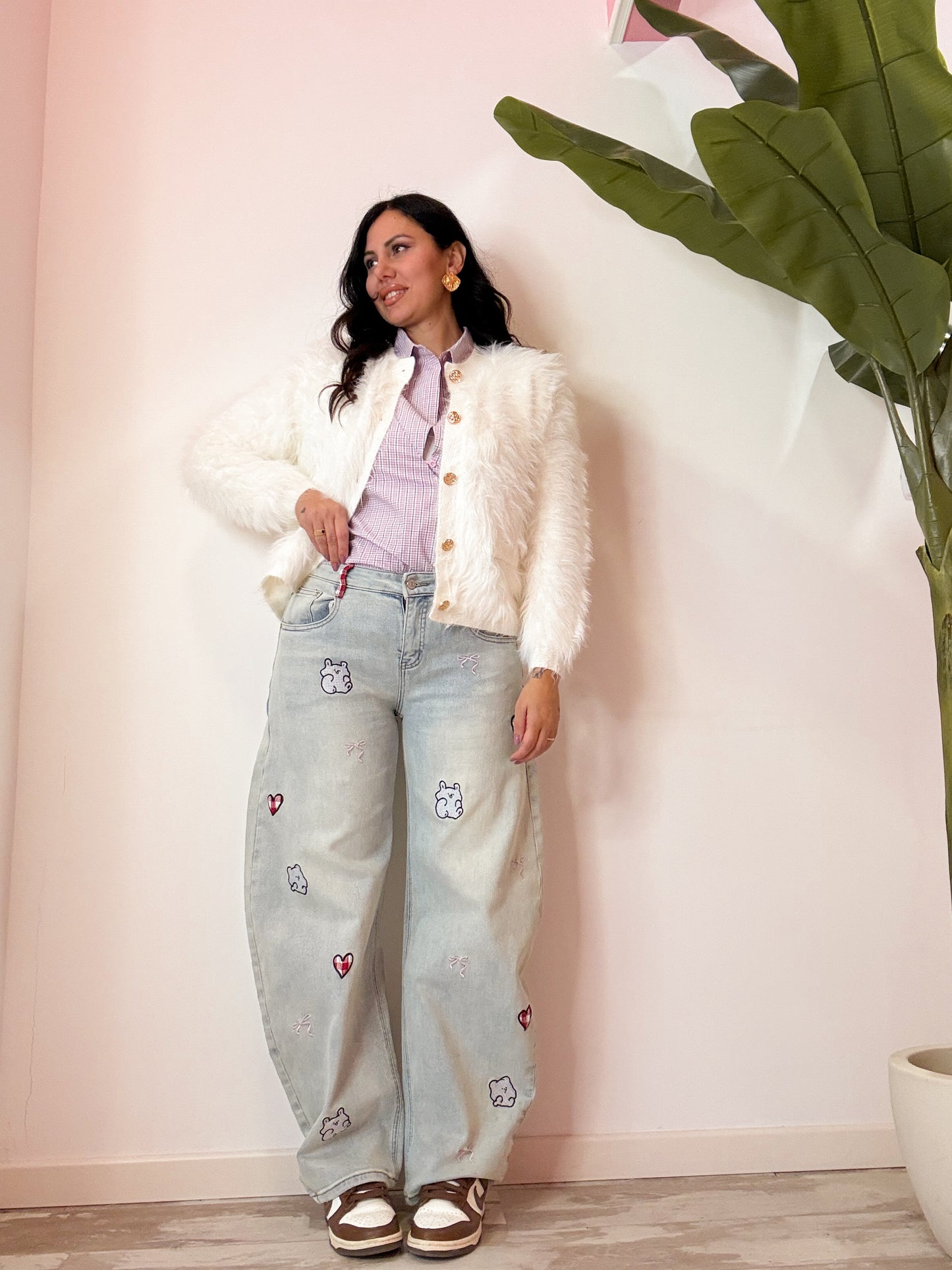 CARDIGAN BATUFFOLO BIANCO