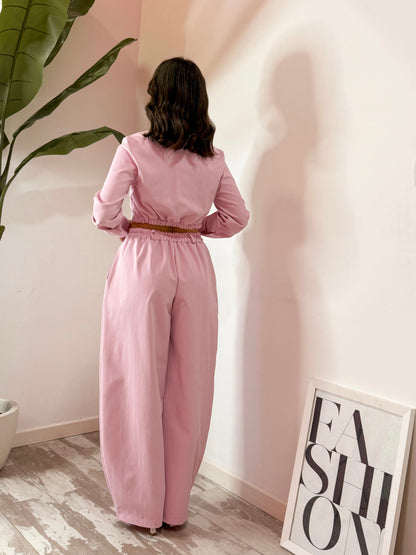 SET BALLOON ROSA E MARRONE