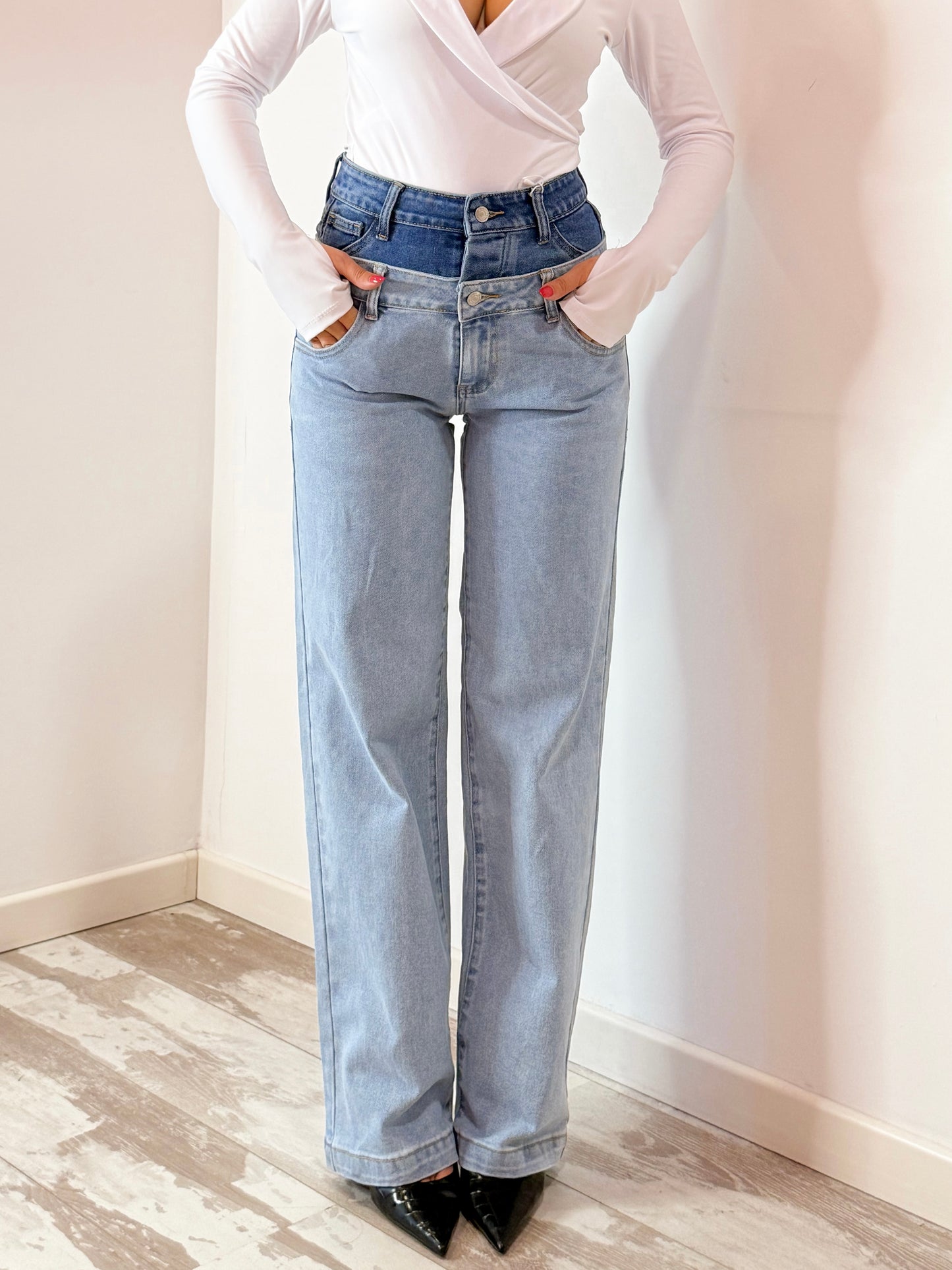 JEANS DOPPIO BUSTINO