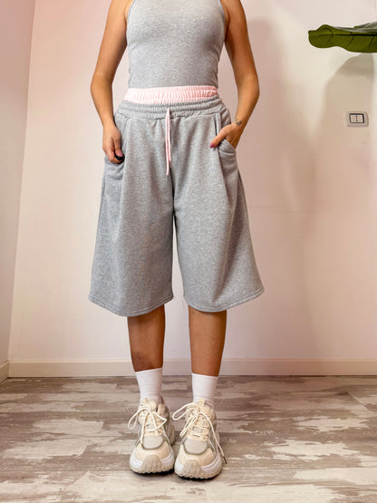 BERMUDA TUTA GRIGIO