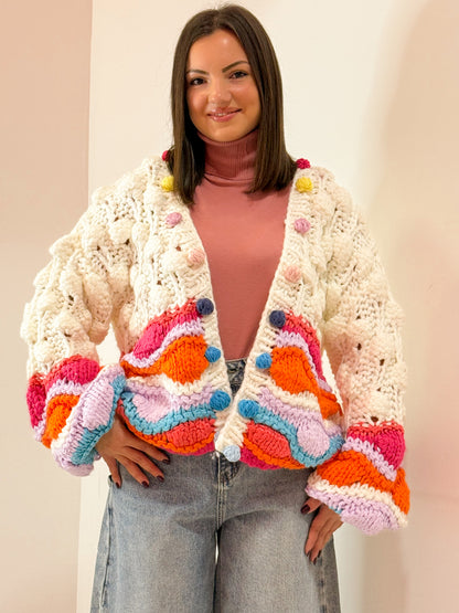 CARDIGAN COLORATO