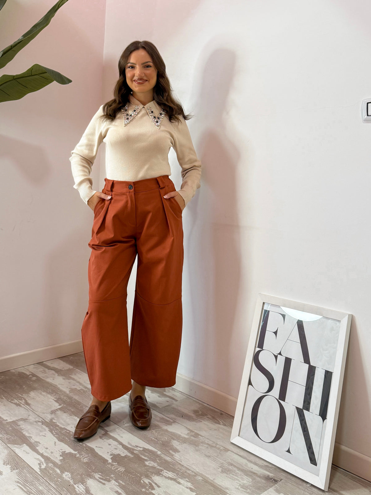 PULL GIOIELLO BEIGE