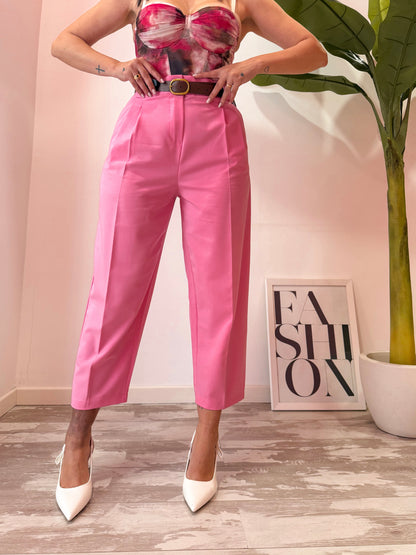 PANTALONE SLOUCHY FUCSIA