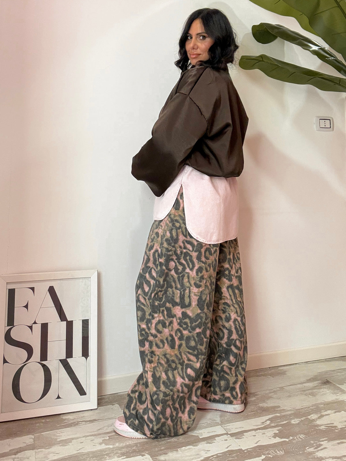 JEANS MACU ROSA