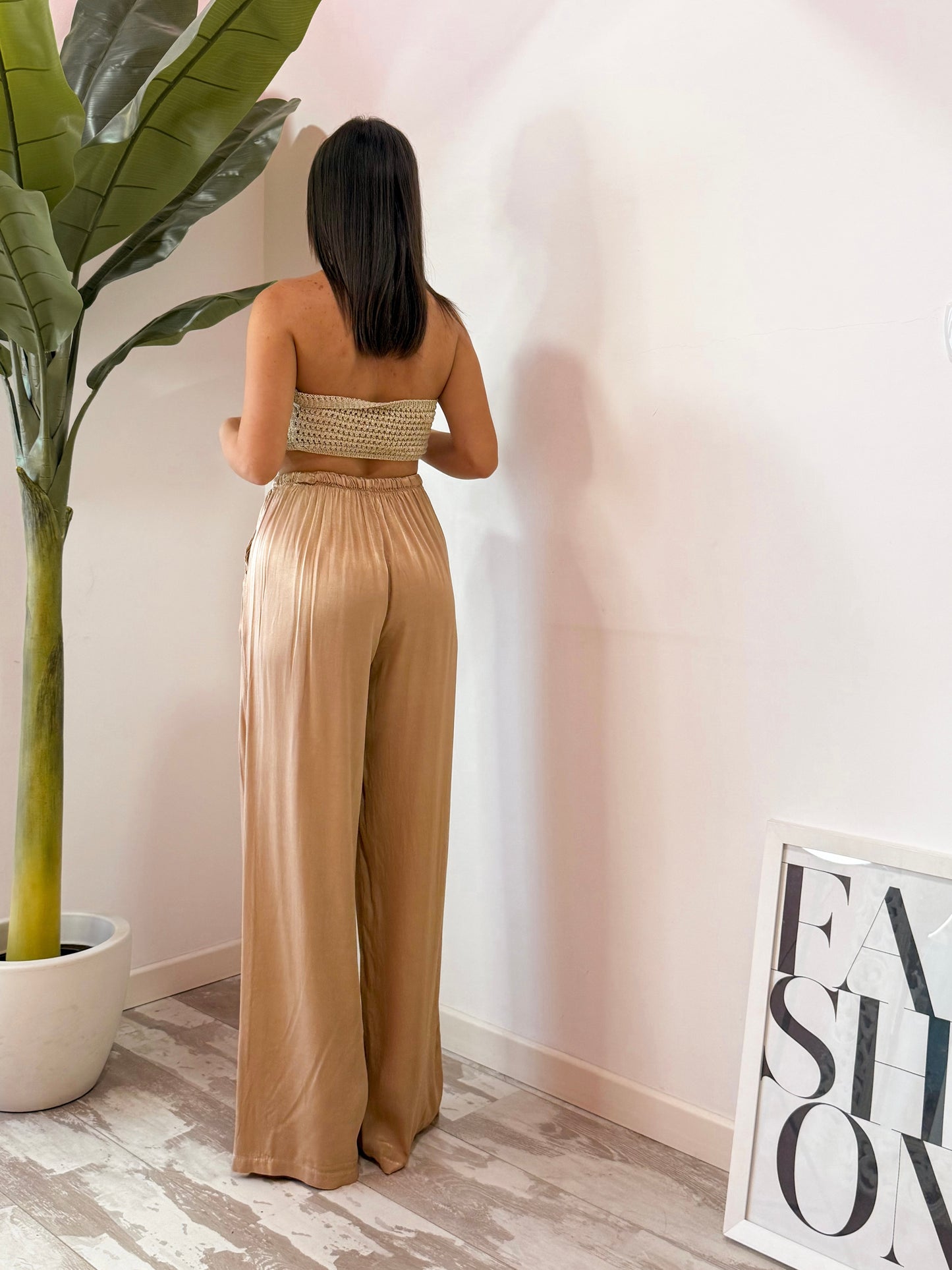 PANTALONE SATIN 5 COLORI