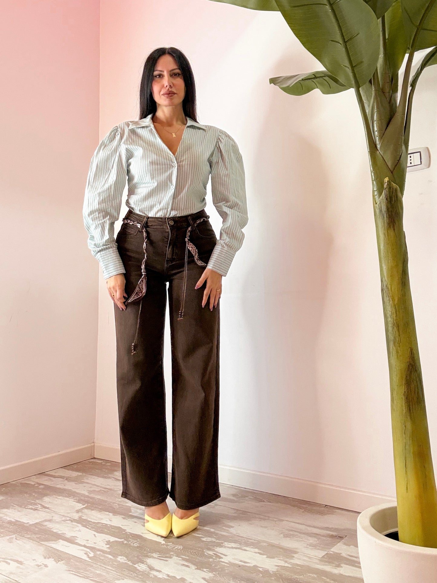 CAMICIA TIFFANY CON RIGHE