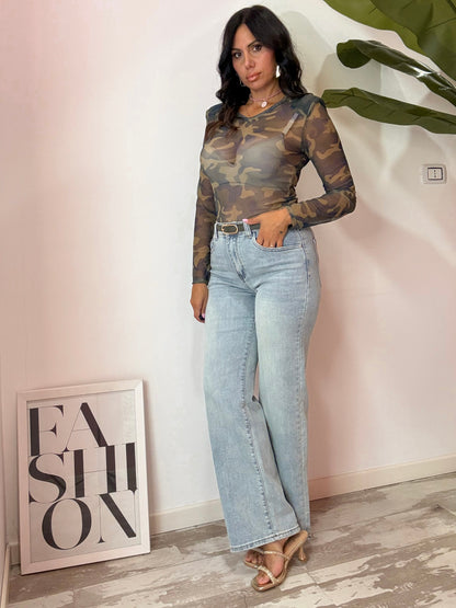 JEANS PALAZZO MISS 381