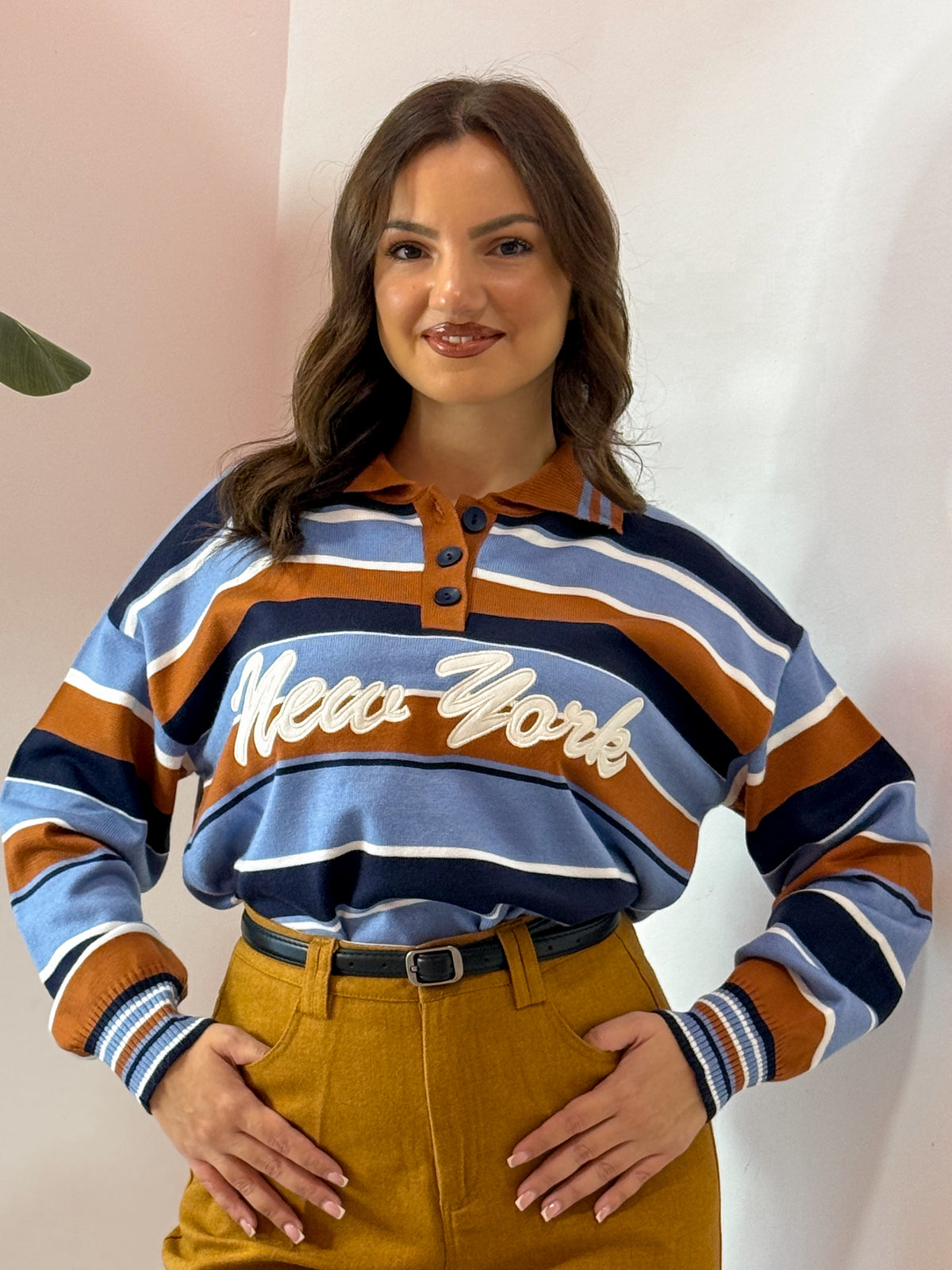 PULL NEWYORK AZZURRO