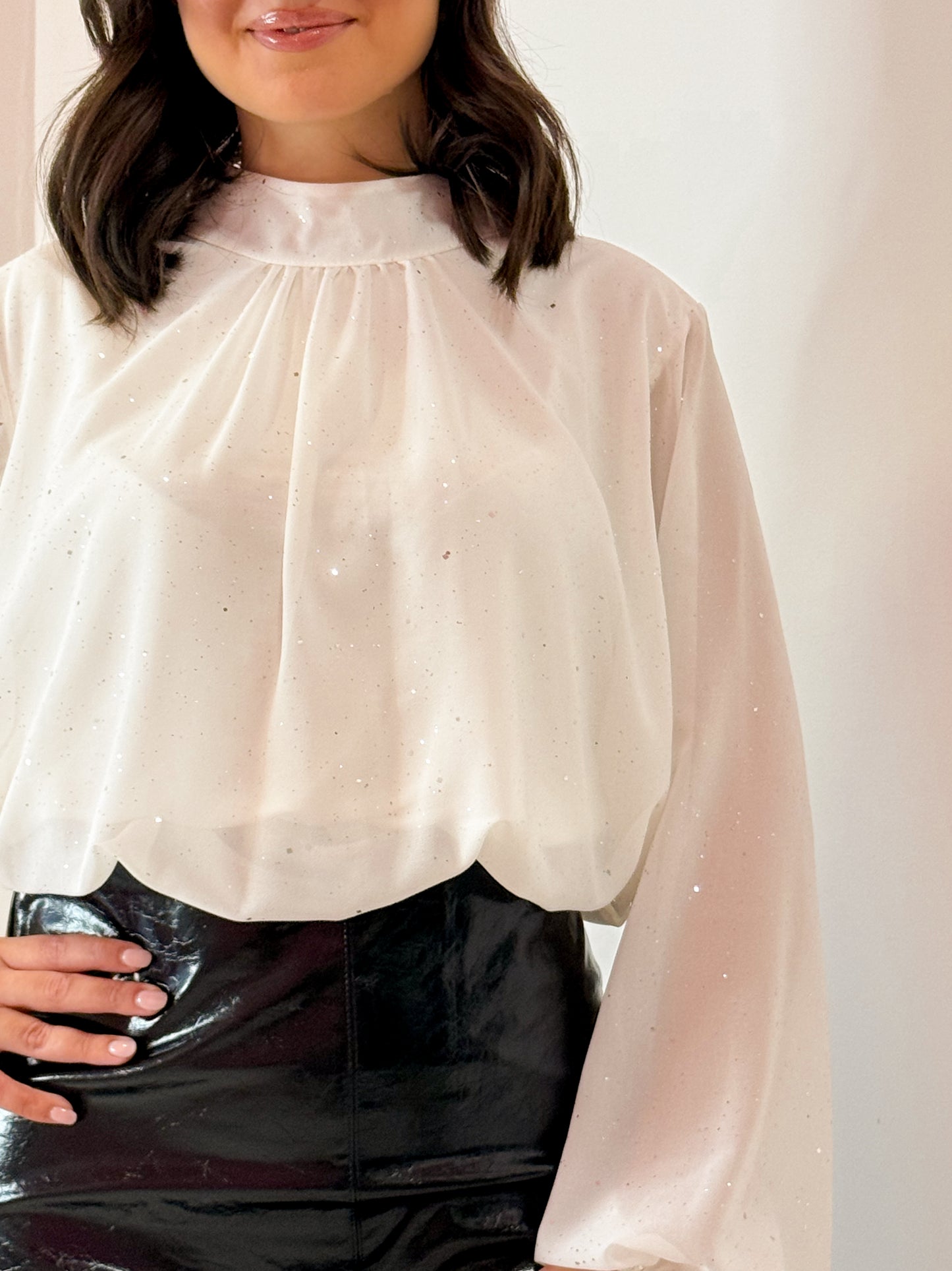 BLUSA PUNTO LUCE 3 COLORI