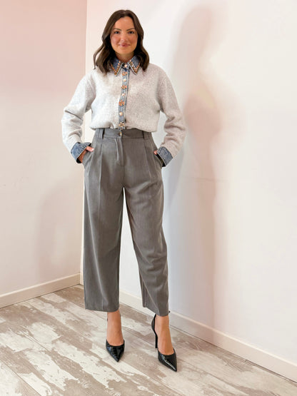 MAGLIA CAMICIA GIOIELLO