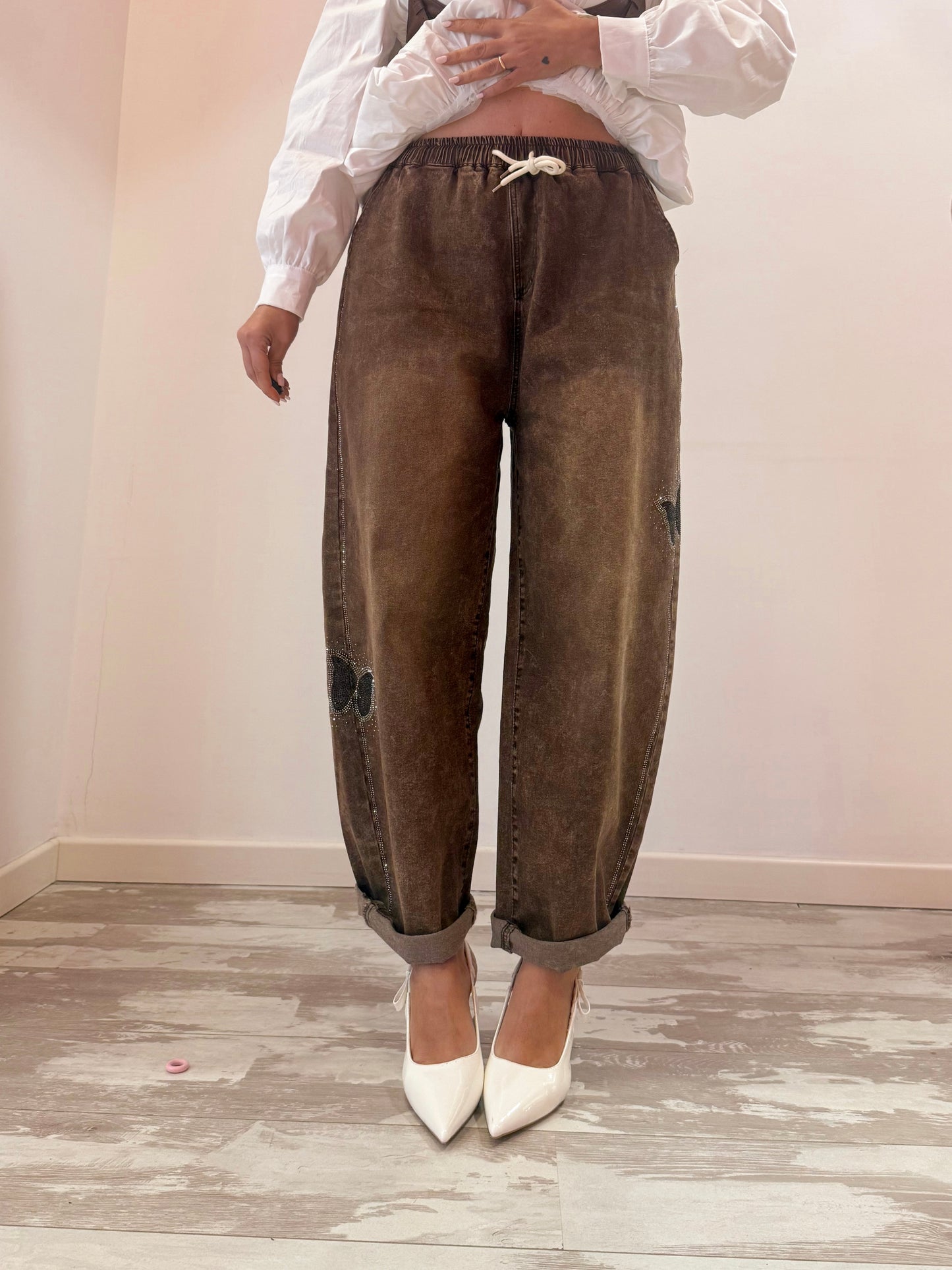 JEANS FARFALLA