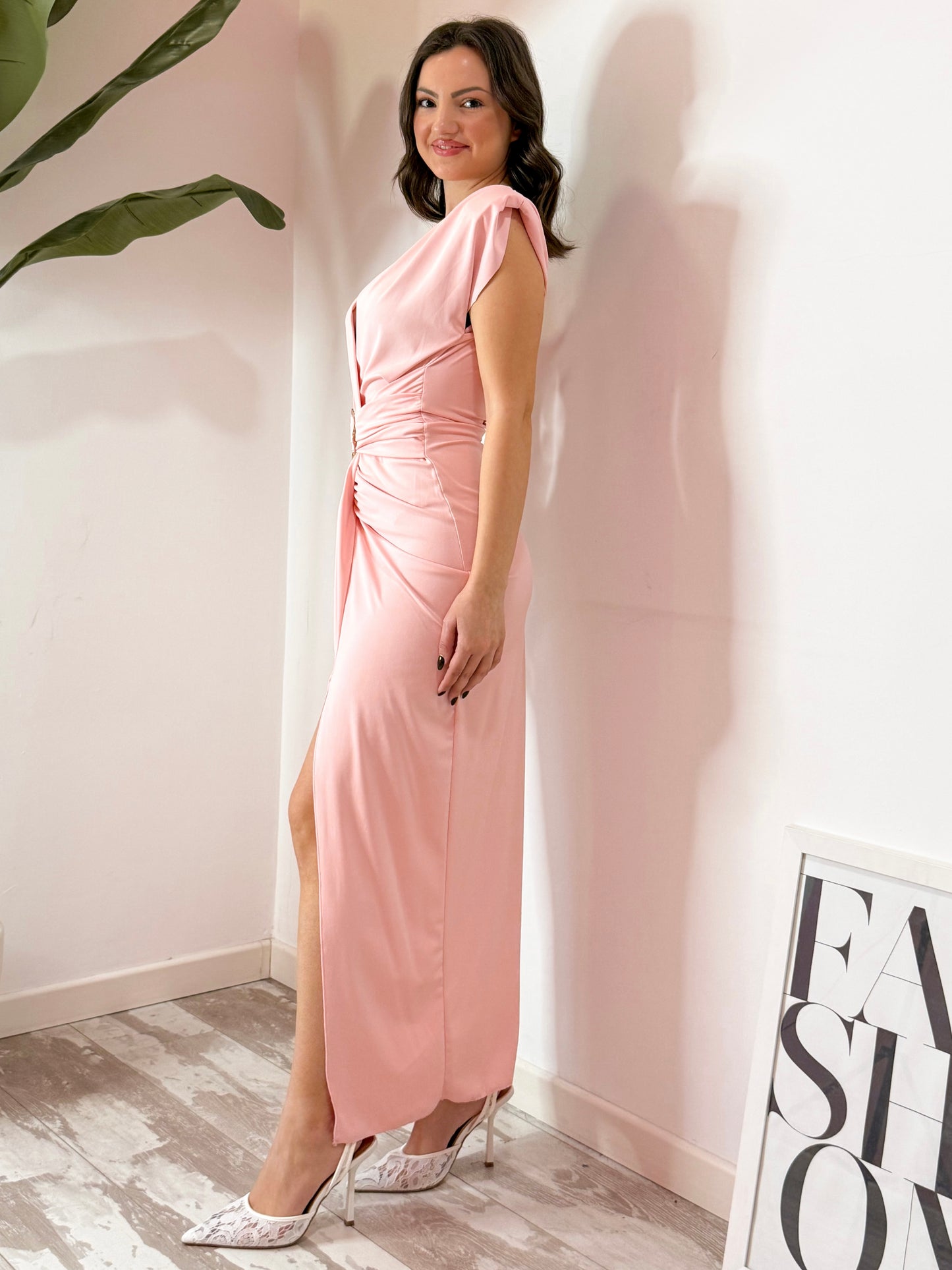 DRESS MIDI 2 COLORI