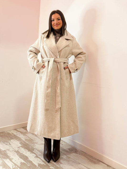 CAPPOTTO LUNGO PANNA