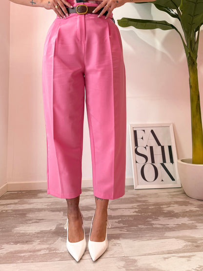 PANTALONE SLOUCHY FUCSIA