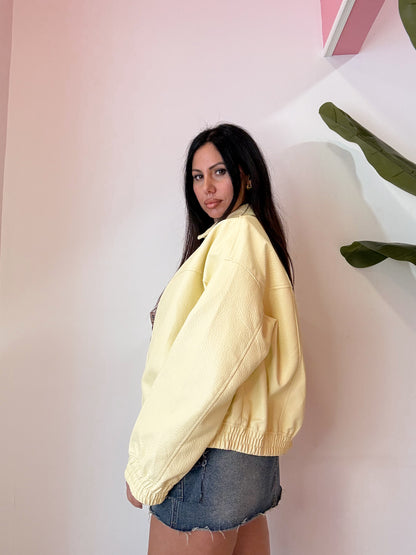 GIACCA MARTELLATA GIALLA E NERA