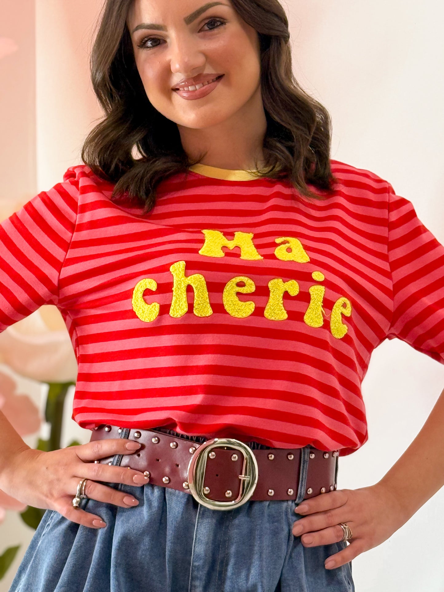 T-SHIRT CHERIE 4 COLORI