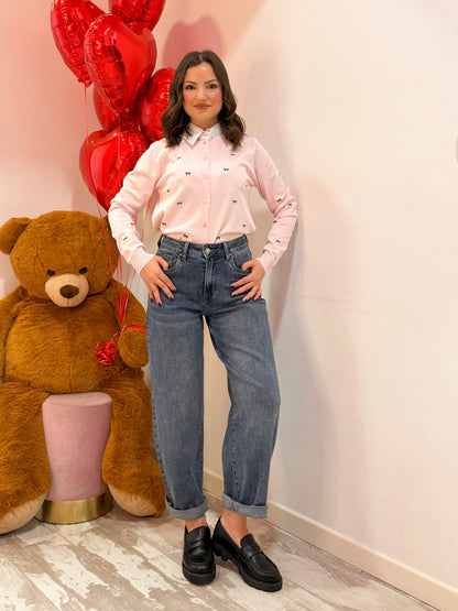 MAGLIA FIOCCHETTO 3 COLORI